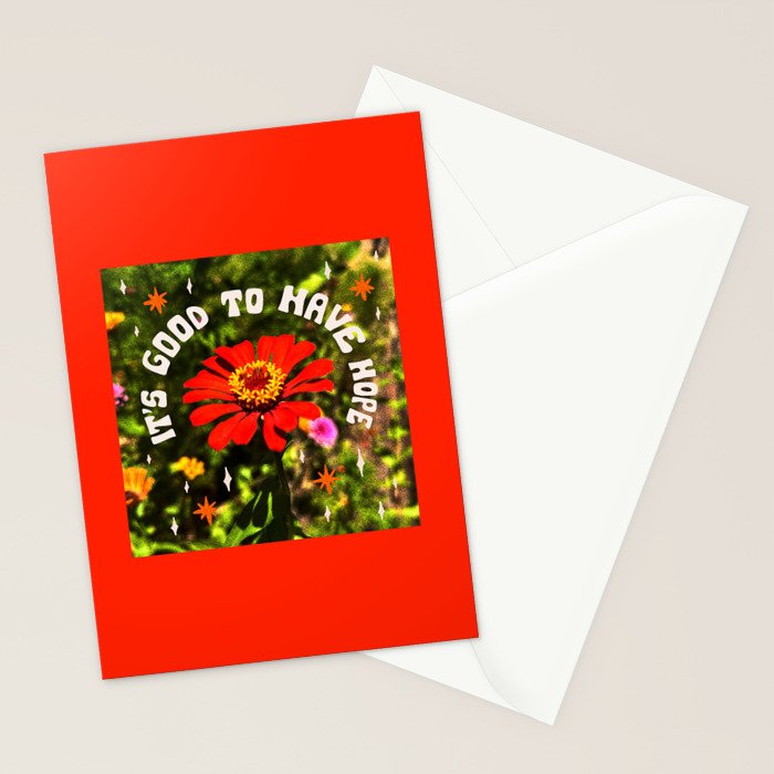 It's Good To Have Hope Stationery Card Gallery Image 2
