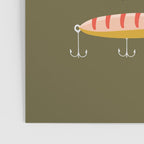 Fishing Lures Green Poster Gallery Image 3