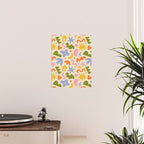Abstract organic nature art shape pattern Poster Gallery Image 2