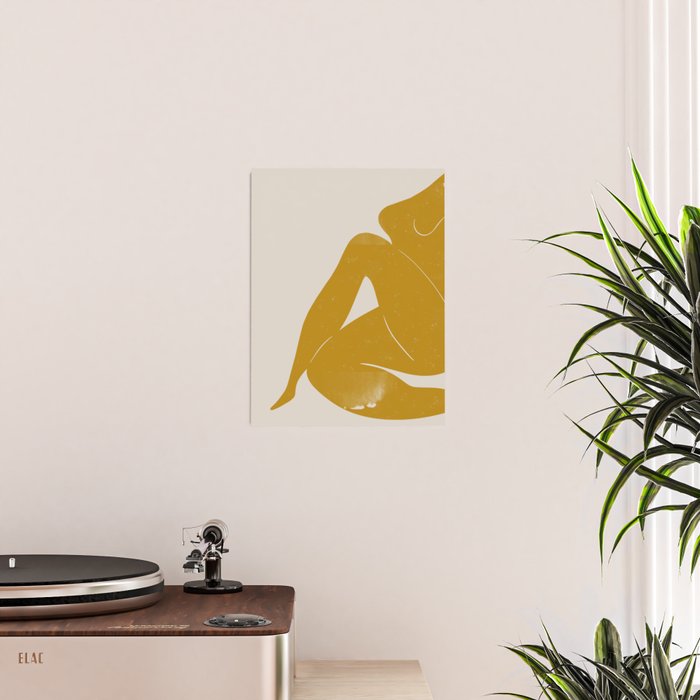 Nude Woman Sitting  Poster Gallery Image 2