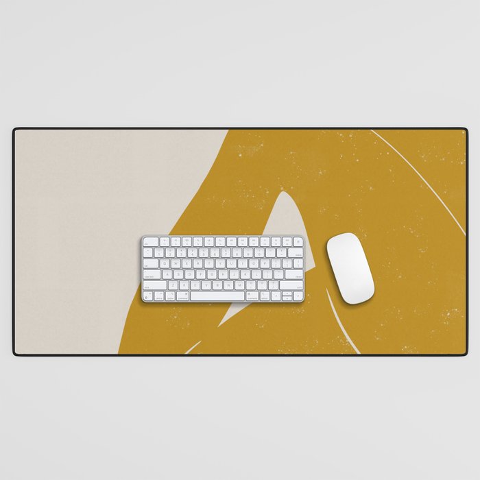 Nude Woman Sitting  Desk Mat Gallery Image 1