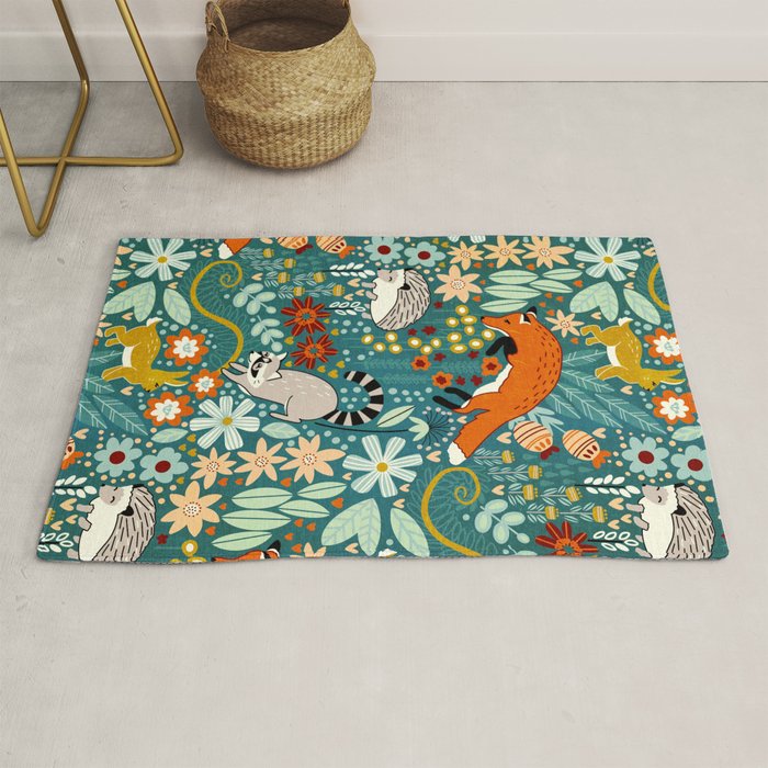 Woodland Pattern Rug Gallery Image 1
