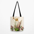 Butterfly orchid from "Flore dâAmÃ©rique" by Ãtienne Denisse, 1840s Tote Bag Gallery Image 2