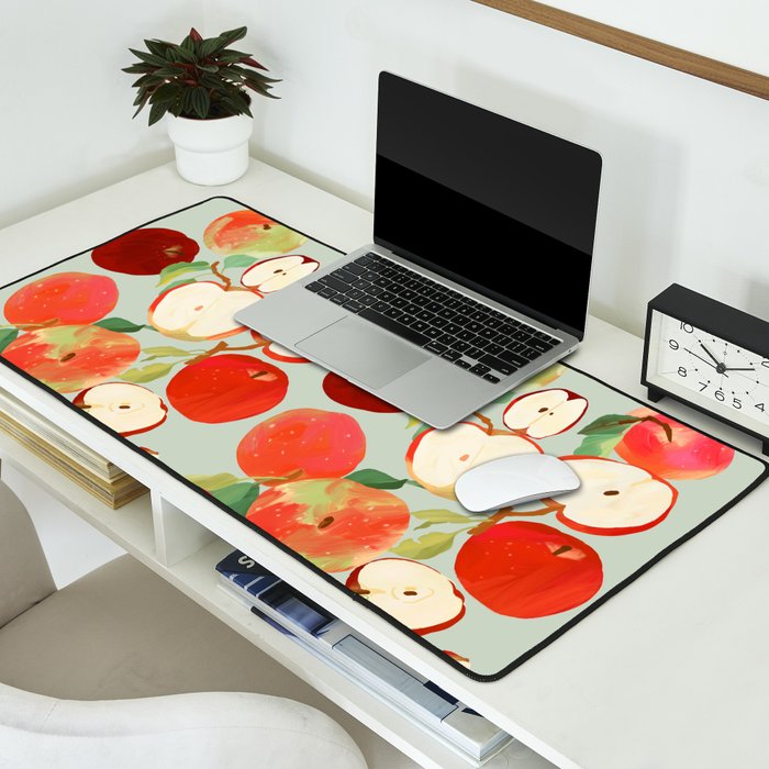 Fresh Apples Desk Mat Gallery Image 2