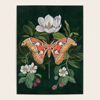 Atlas Moth Magnolia Poster Gallery Image 4