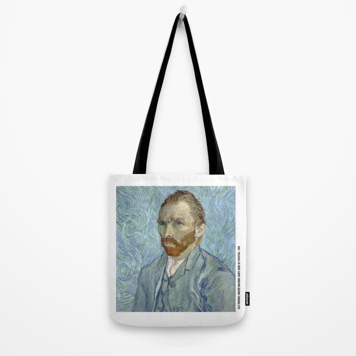 Van Gogh Self Portrait Tote Bag Gallery Image 2