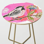Bird on a Flower Branch Side Table Gallery Image 2