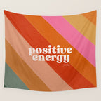 Positive Energy Sphere - Retro Wall Tapestry Gallery Image 4