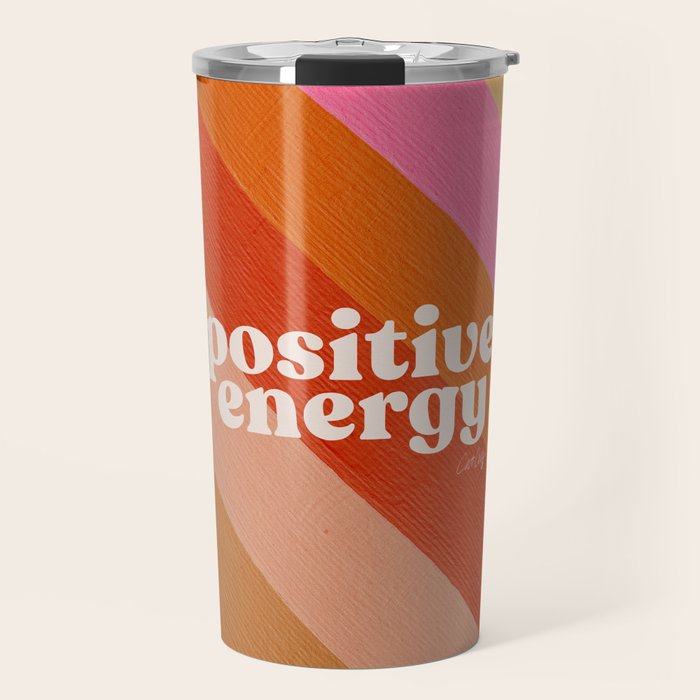 Positive Energy Sphere - Retro Travel Mug Gallery Image 1