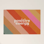 Positive Energy Sphere - Retro Welcome Mat Gallery Image 1