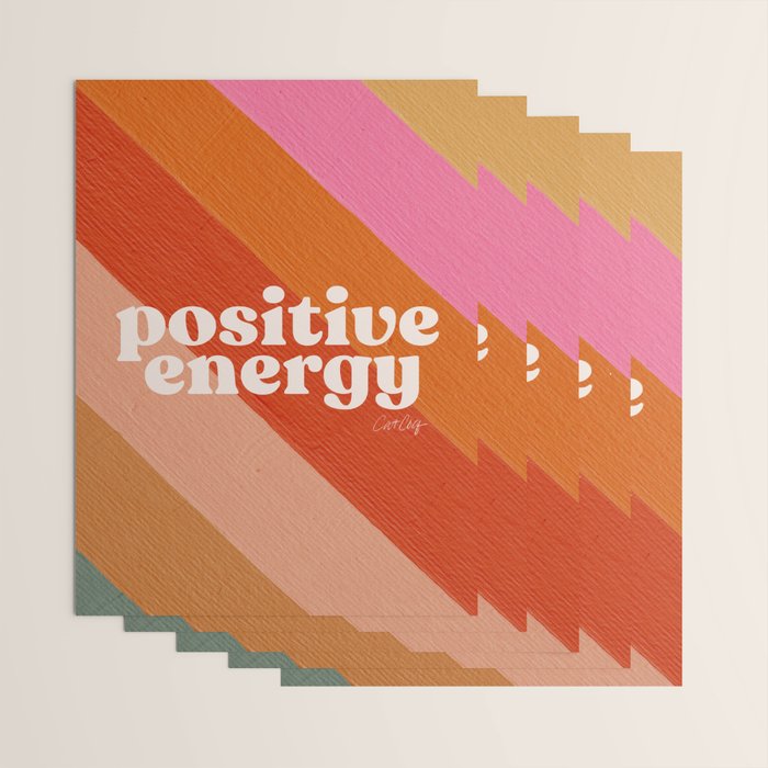 Positive Energy Sphere - Retro Wrapping Paper Gallery Image 3
