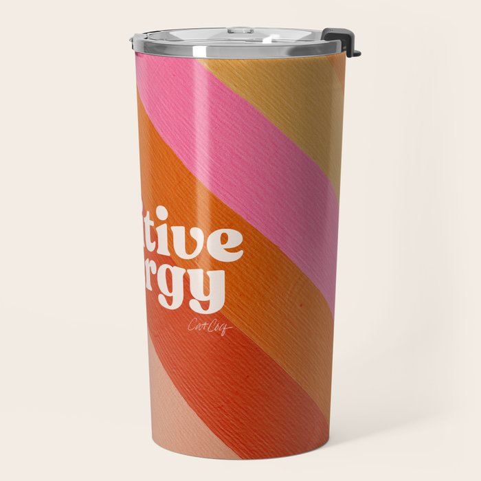 Positive Energy Sphere - Retro Travel Mug Gallery Image 2