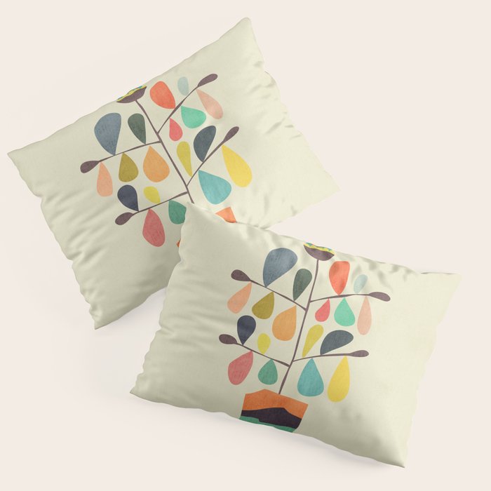 Potted Plant 4 Pillow Sham Gallery Image 1