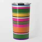 Folk abstract pattern #3 Travel Mug Gallery Image 1