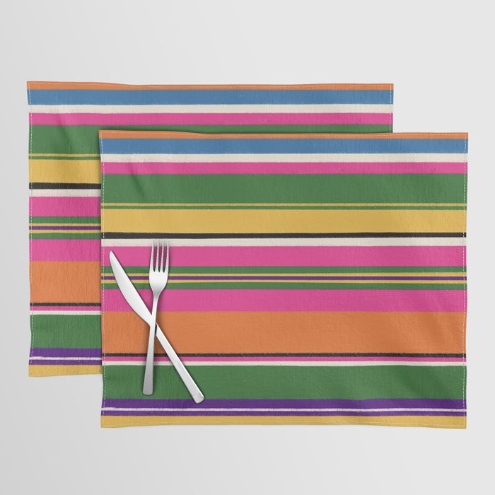 Folk abstract pattern #3 Placemat Gallery Image 1