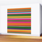 Folk abstract pattern #3 Wall Mural Gallery Image 2