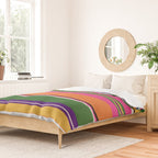 Folk abstract pattern #3 Duvet Cover Gallery Image 2