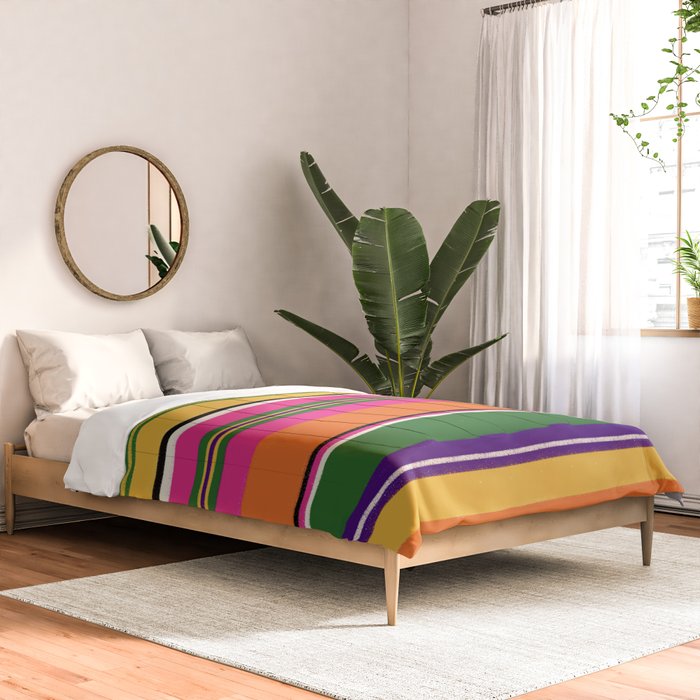 Folk abstract pattern #3 Comforter Gallery Image 2