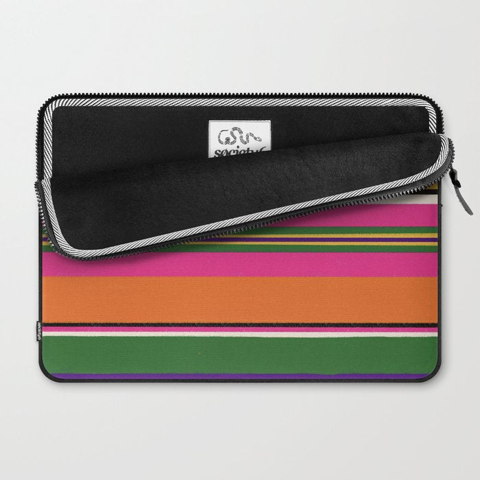Folk abstract pattern #3 Laptop Sleeve Gallery Image 2