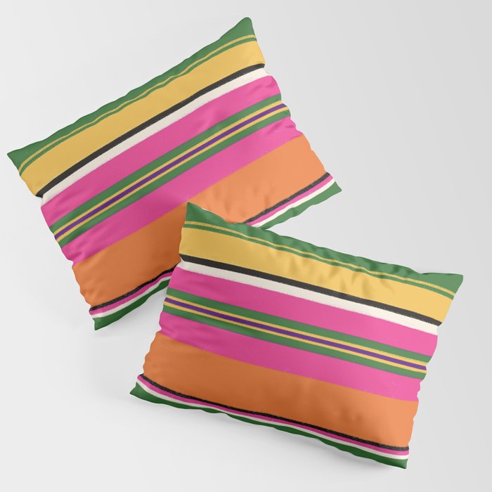 Folk abstract pattern #3 Pillow Sham Gallery Image 3