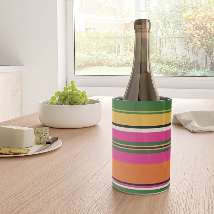 Folk abstract pattern #3 Wine Chiller Gallery Image 4