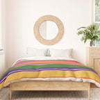 Folk abstract pattern #3 Duvet Cover Gallery Image 3