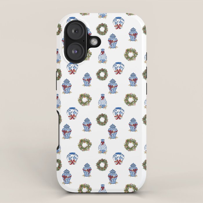 Ginger Jar Christmas iPhone Case Gallery Image 1