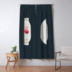 Mimosa Cocktail Zodiac Sign Window Curtain Gallery Image 5