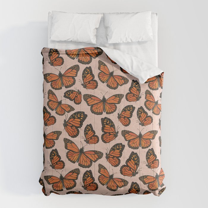 Butterfly Watercolor Comforter Gallery Image 6
