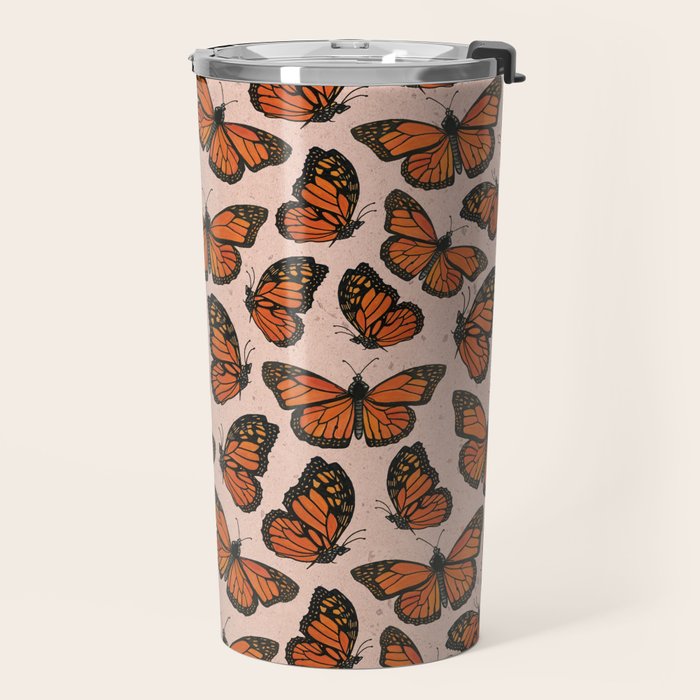 Butterfly Watercolor Travel Mug Gallery Image 2