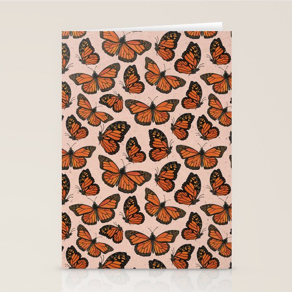 Butterfly Watercolor Stationery Card
