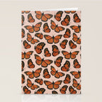 Butterfly Watercolor Stationery Card Gallery Image 2