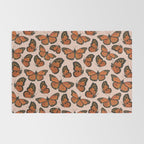 Butterfly Watercolor Rug Gallery Image 2