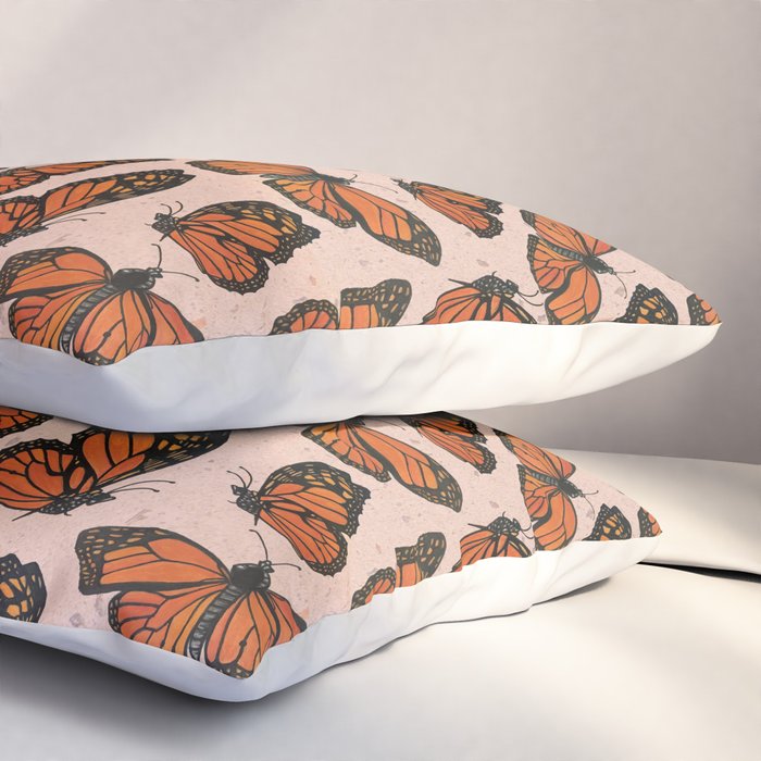 Butterfly Watercolor Pillow Sham Gallery Image 3