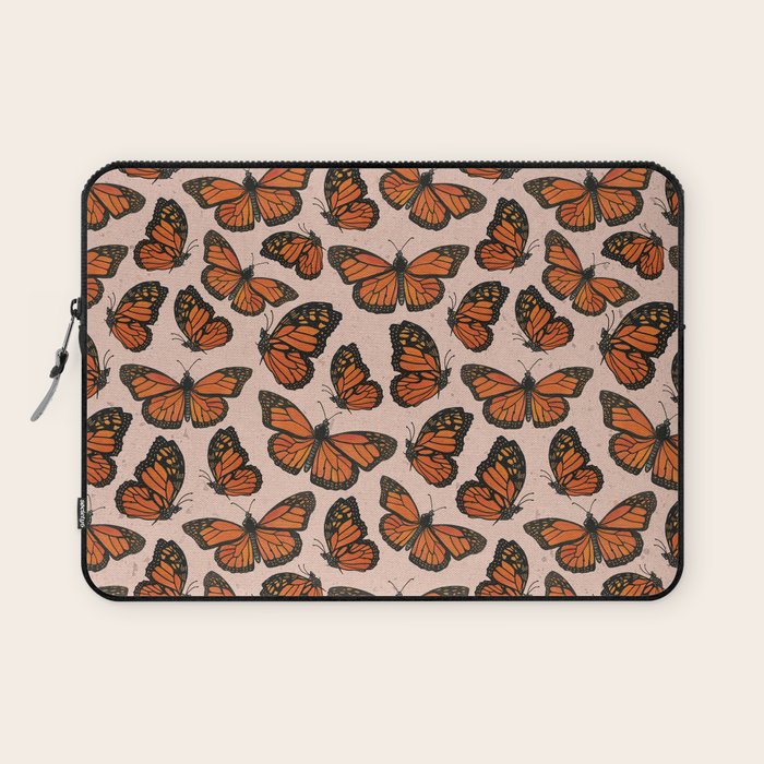 Butterfly Watercolor Laptop Sleeve Gallery Image 1