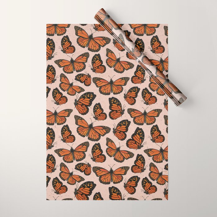 Butterfly Watercolor Wrapping Paper Gallery Image 1