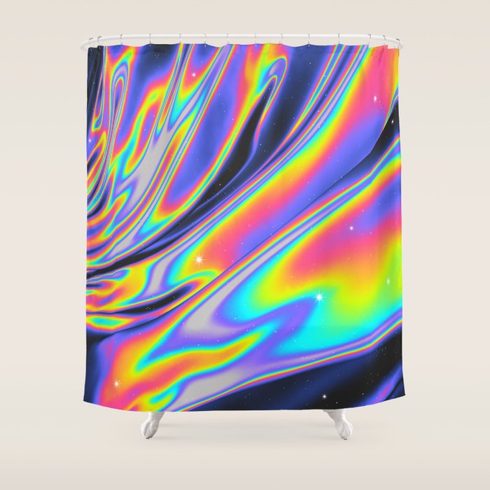 NOTE TO SELF Shower Curtain Gallery Image 1