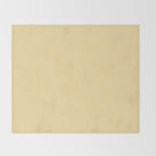 Solid Buttercream Throw Blanket Gallery Image 2