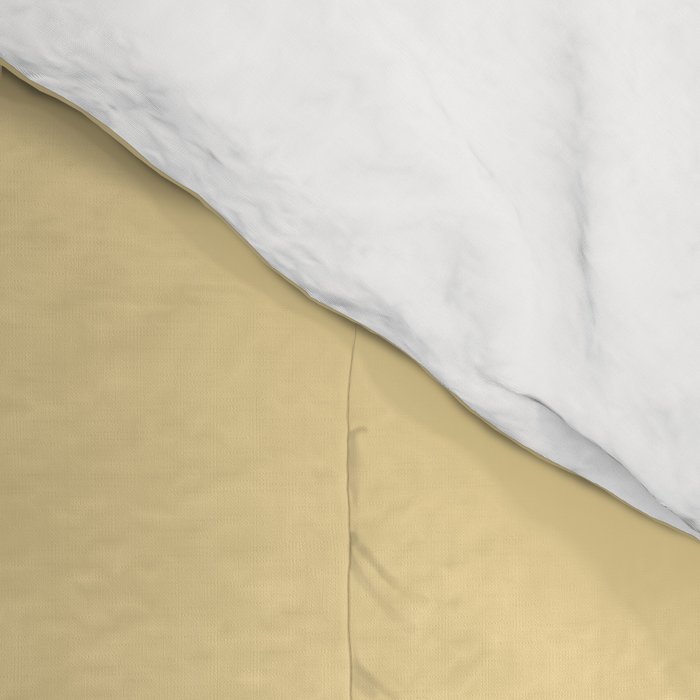 Solid Buttercream Comforter Gallery Image 4