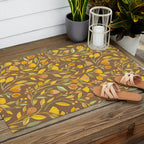 My Heart Blooms {Fawn Wilderness} Wild Flowers Outdoor Rug Gallery Image 2