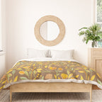 My Heart Blooms {Fawn Wilderness} Wild Flowers Duvet Cover Gallery Image 3