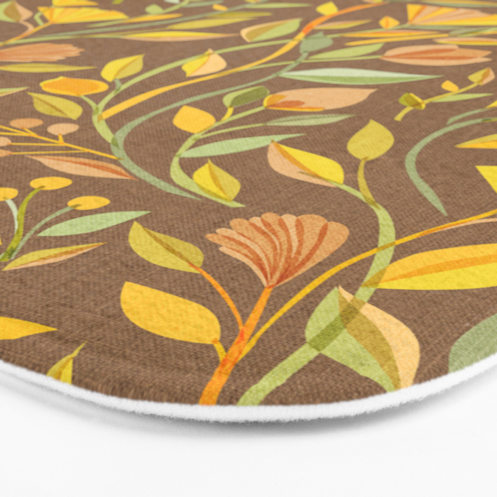 My Heart Blooms {Fawn Wilderness} Wild Flowers Bath Mat Gallery Image 3