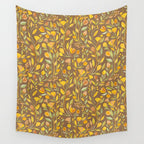 My Heart Blooms {Fawn Wilderness} Wild Flowers Wall Tapestry Gallery Image 4