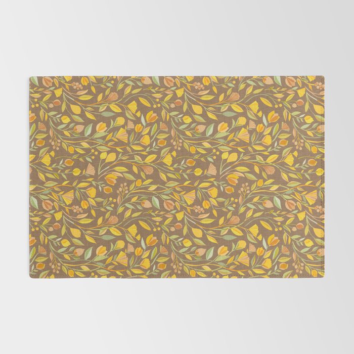 My Heart Blooms {Fawn Wilderness} Wild Flowers Rug Gallery Image 2