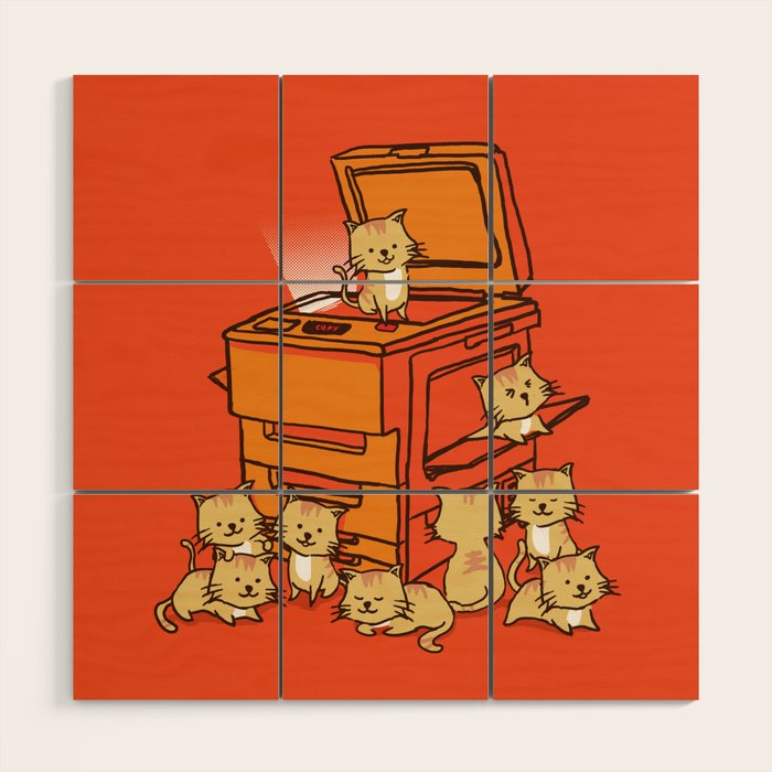 The Original Copycat Wood Wall Art Gallery Image 1