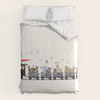 big little nursery nature train Comforter Gallery Image 6