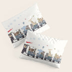 big little nursery nature train Pillow Sham Gallery Image 3