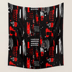 Urban Expressionism Wall Tapestry Gallery Image 4