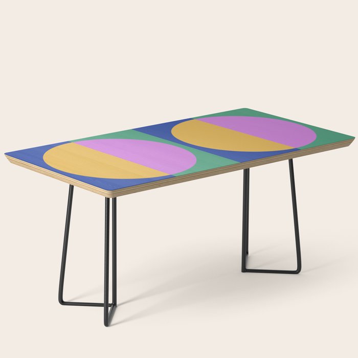 Color Block Abstract III Coffee Table Gallery Image 1