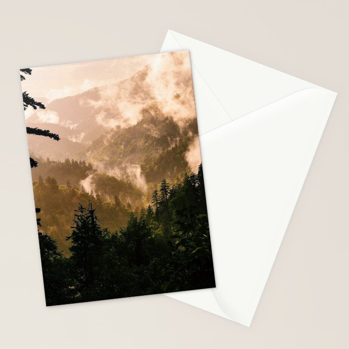 Smoky Mountain Layers IV Stationery Card Gallery Image 2